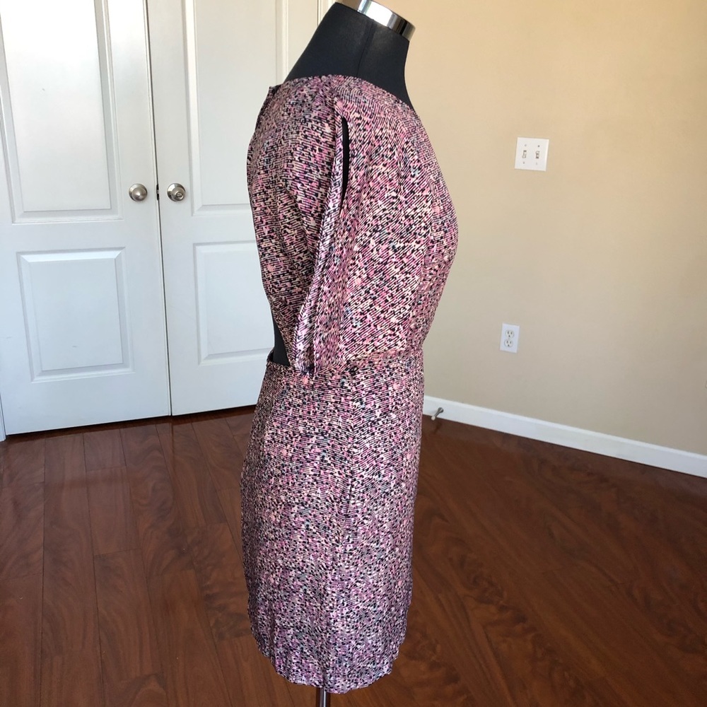 Bcbgeneration Printed Open Back Detailed Dress - image 3